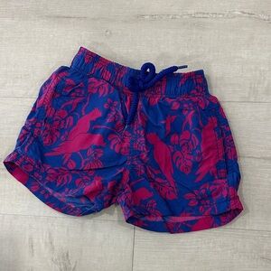Vilebrequin Blue and Pink Patterned Swim Shorts